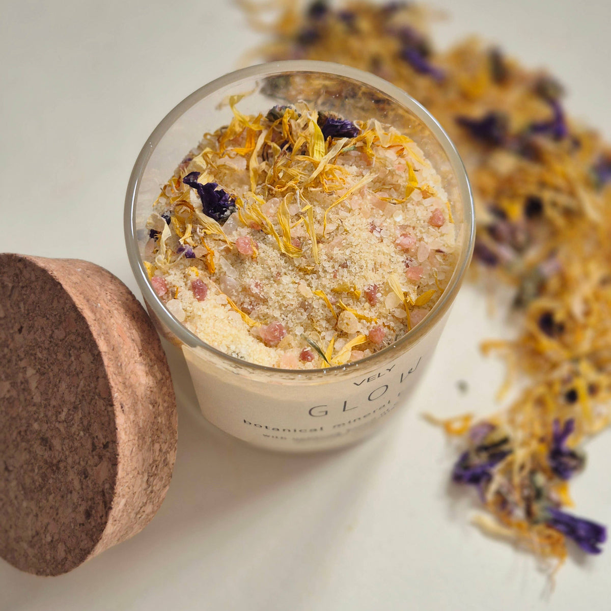 Botanical Mineral Bath Salts "Glow"