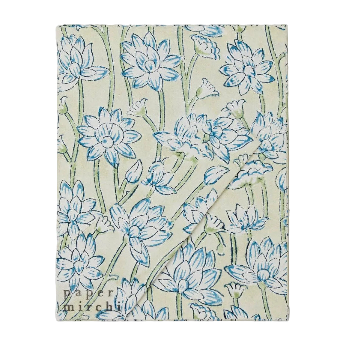 Block Printed Picture Frame - Lotus