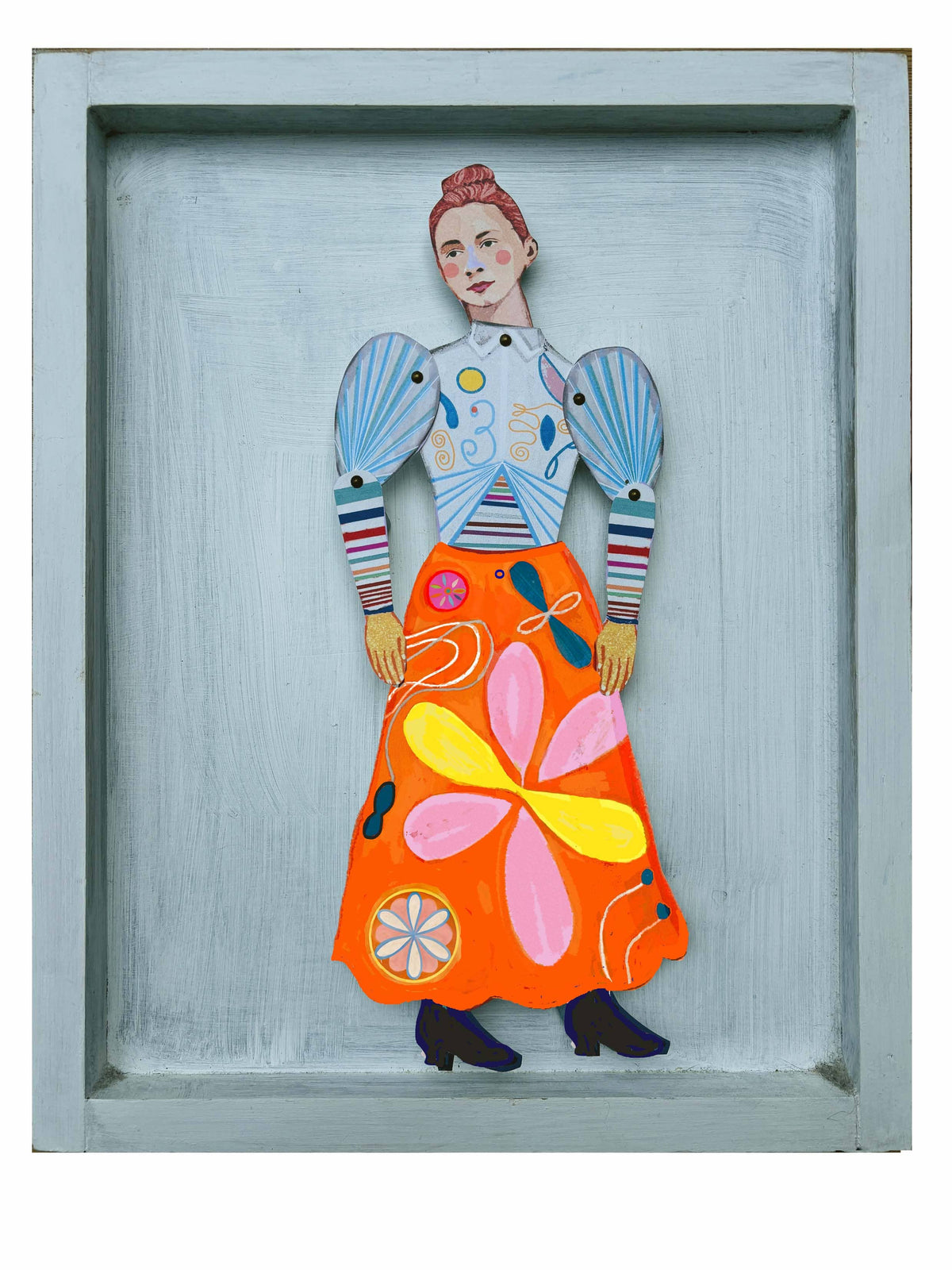 Cut & Make Paper Puppet - Artist Series - Hilma af Klint