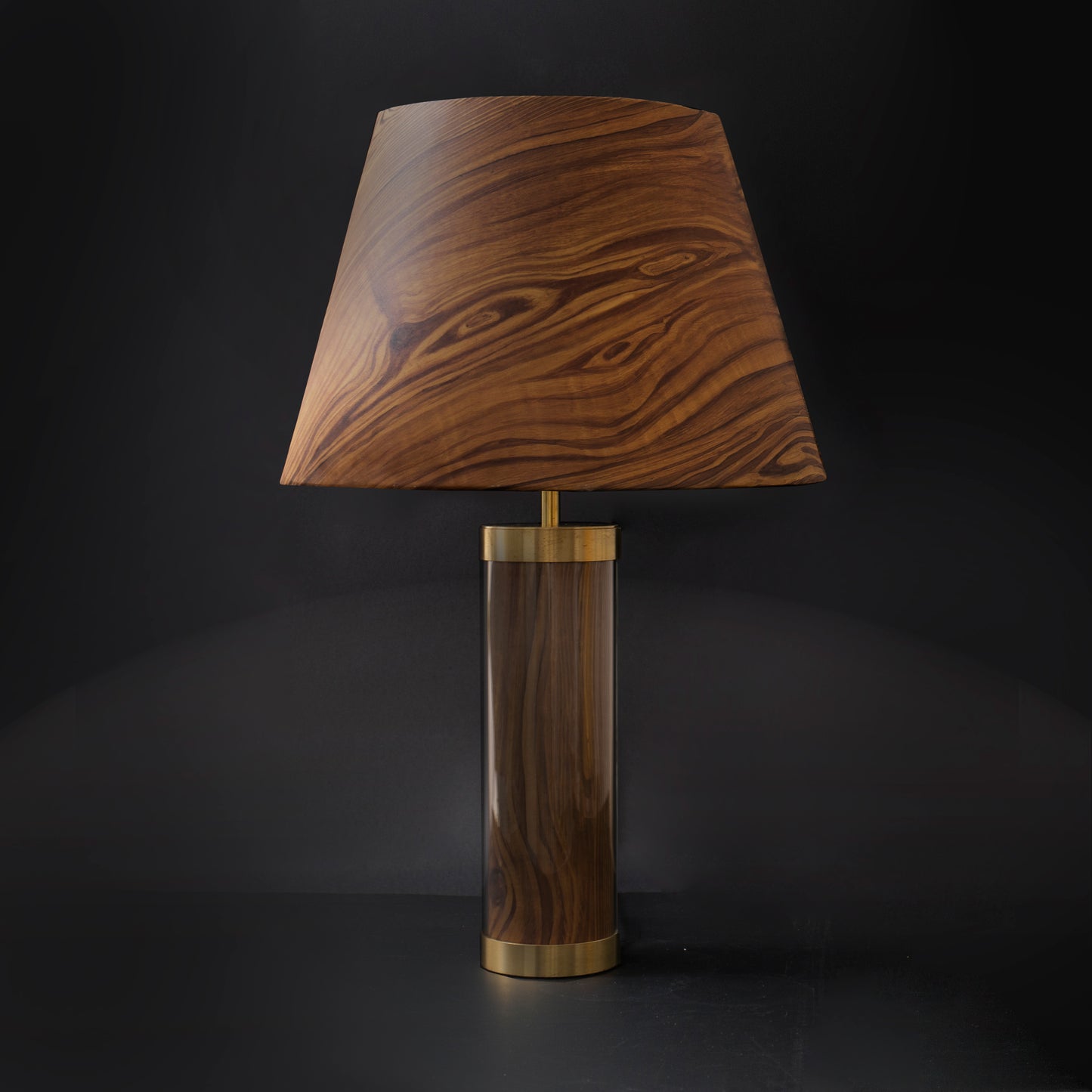 12” Pitch Pine Lampshade