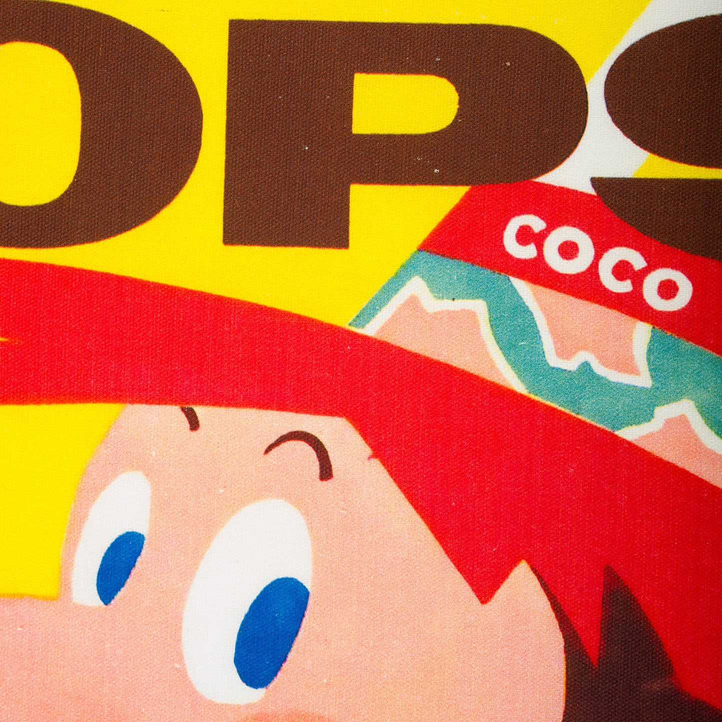 Vintage Kellogg's Coco Pops Tea Towel