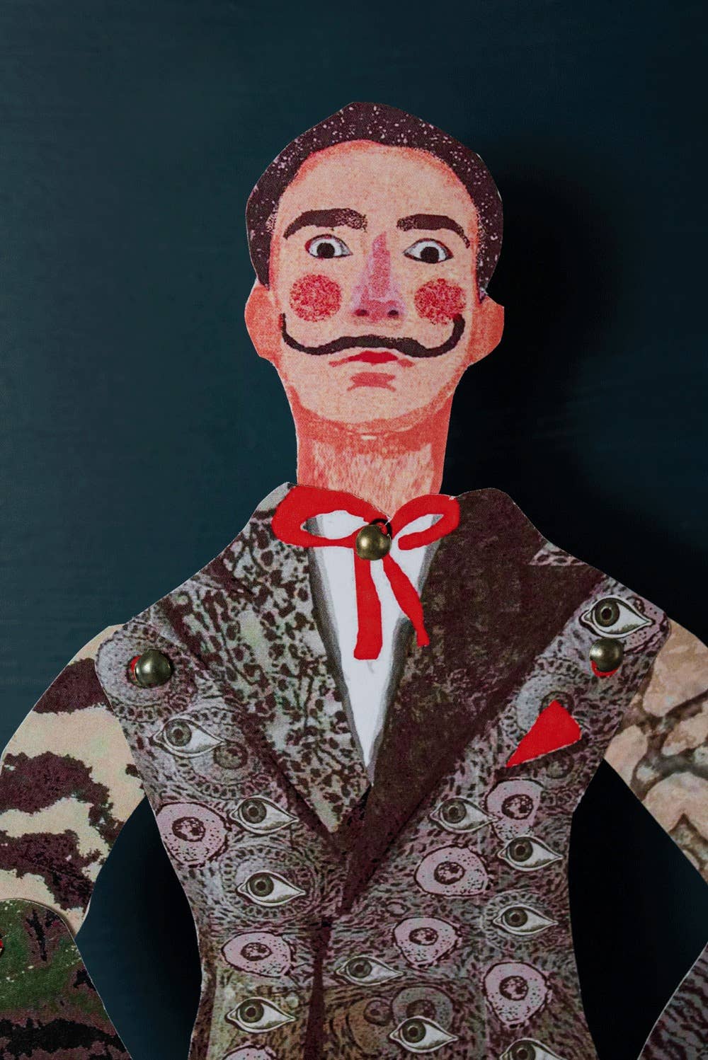 Cut & Make Paper Puppet - Artist Series - Salvador Dali