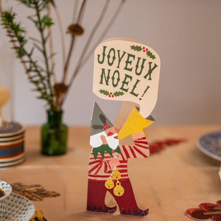 Christmas Elf Grandad Card