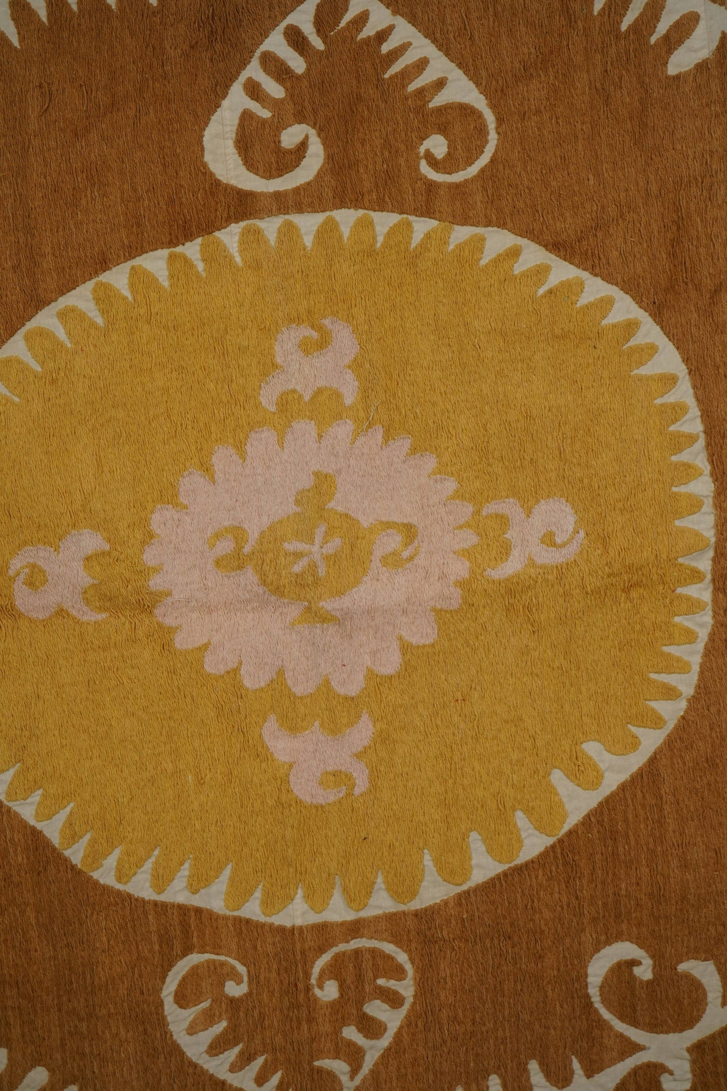 Handmade Vintage Suzani Throw - 156cm x 158cm