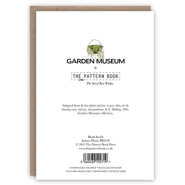 Indoor Plants - Greeting Card