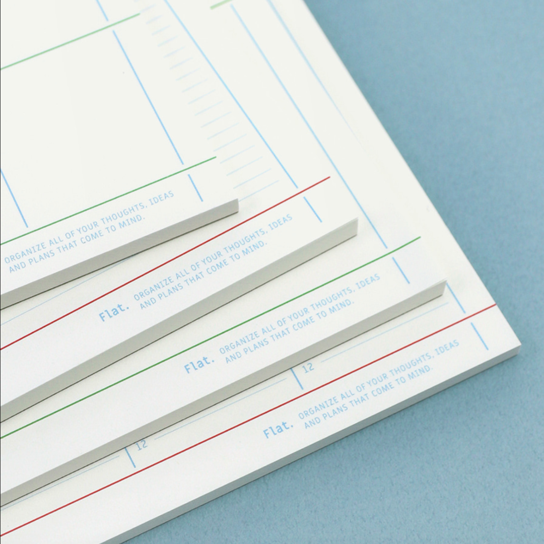 Paperian Flat A5 'Monthly' Notepad