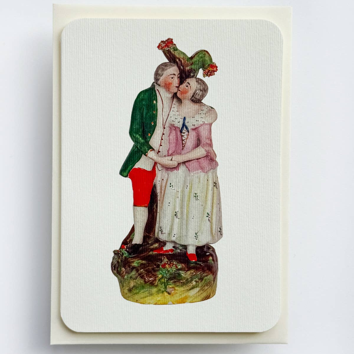 The Kiss Greeting Card