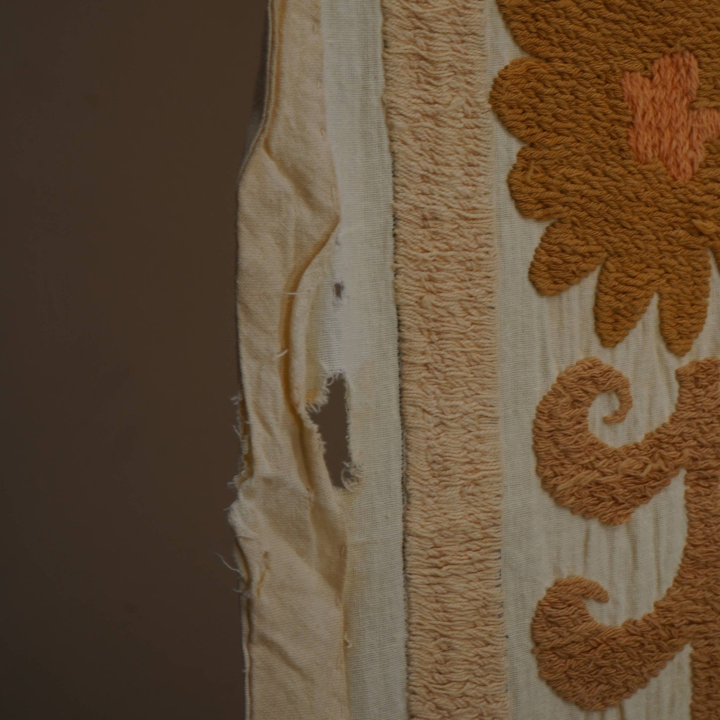 Handmade Vintage Suzani Throw - 132cm x 140cm