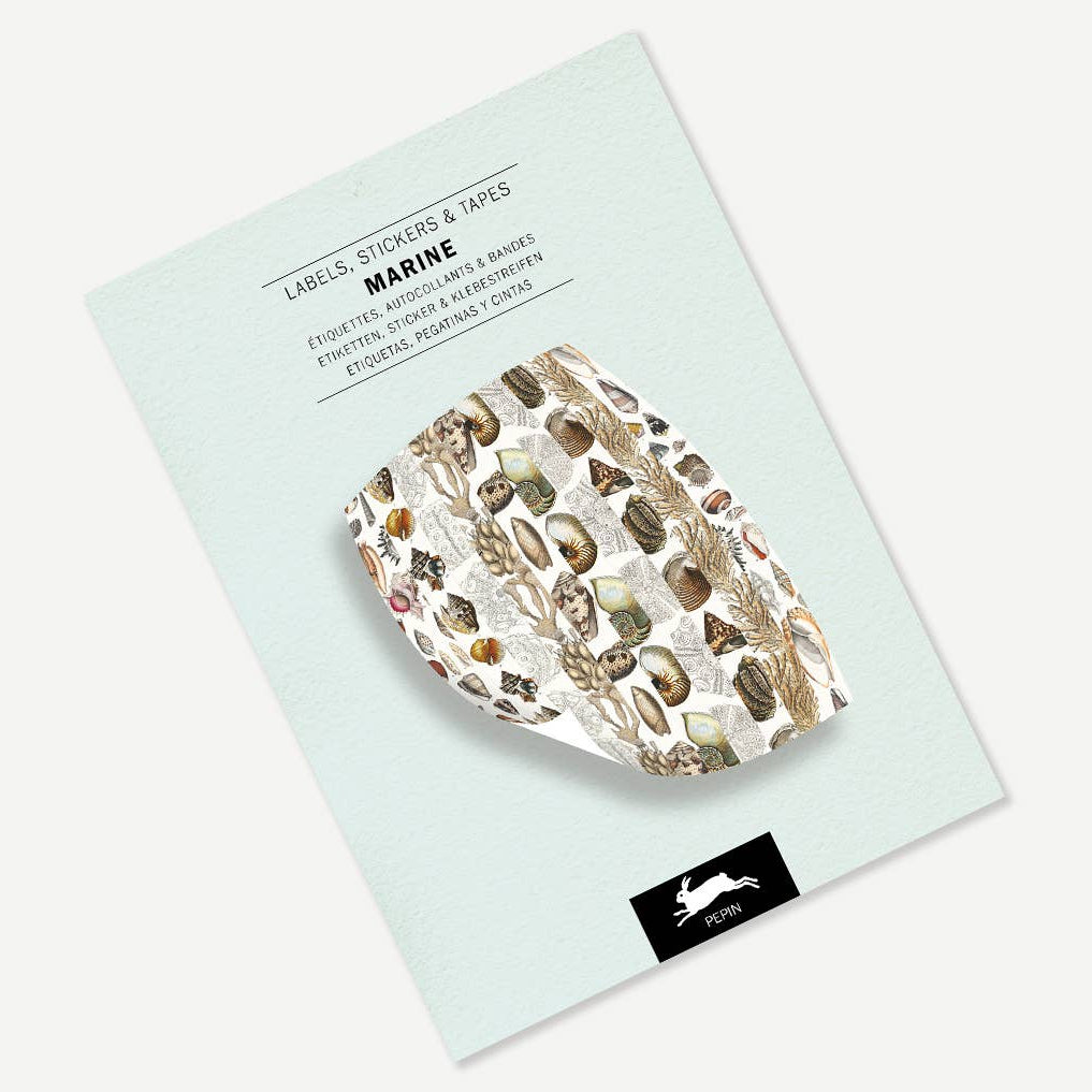 Marine Label Sticker & Tape Book