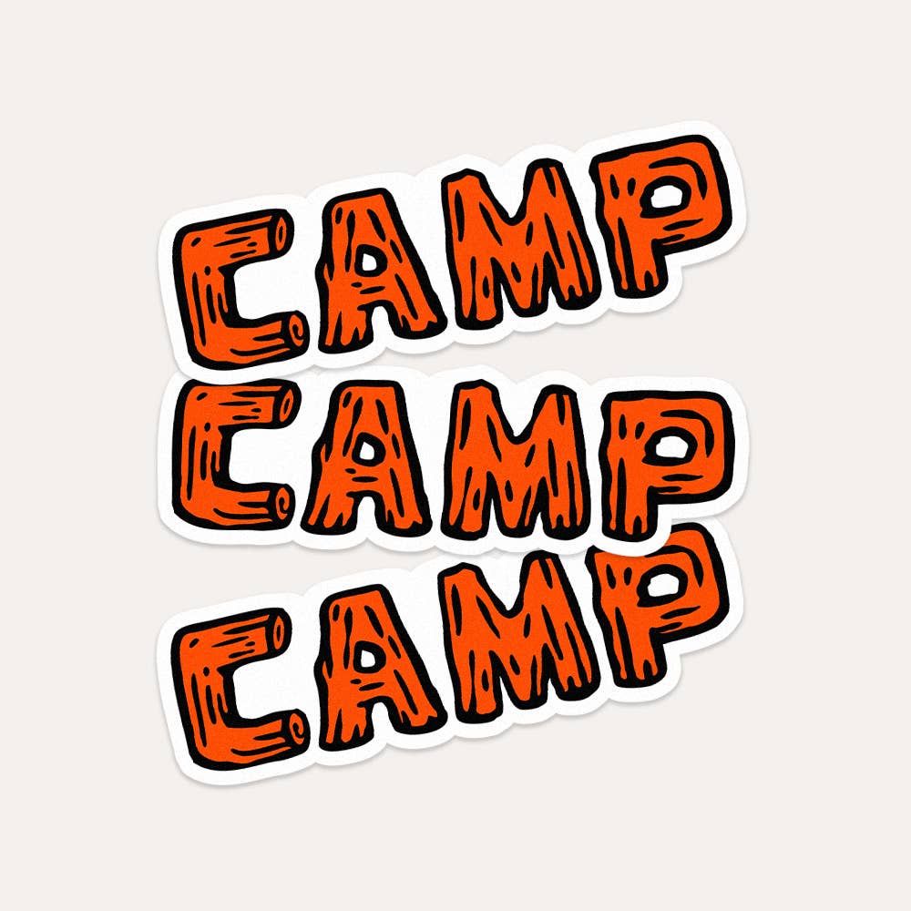 CAMP - Vinyl Sticker