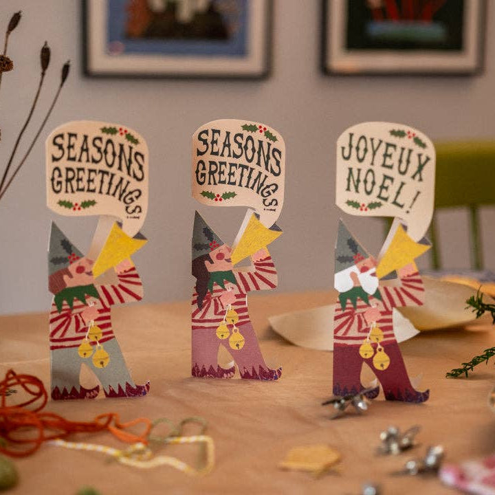 Christmas Elf Boy Card