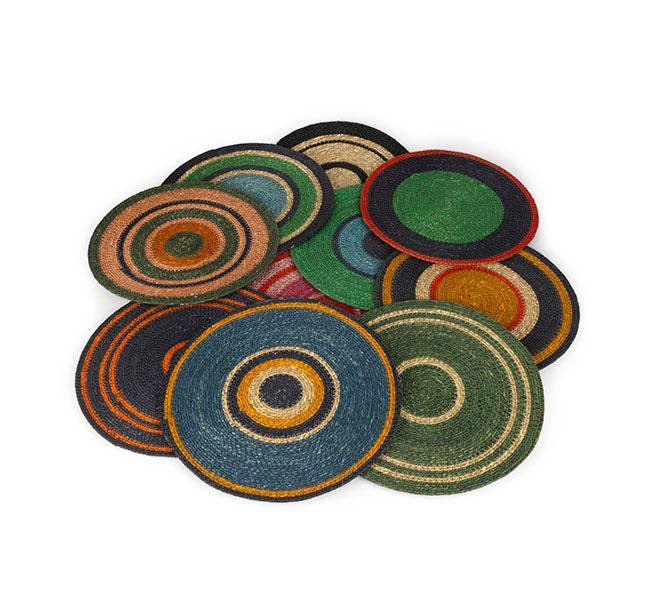 Seagrass Placemat - Pompadour / Midnight Blue: 4