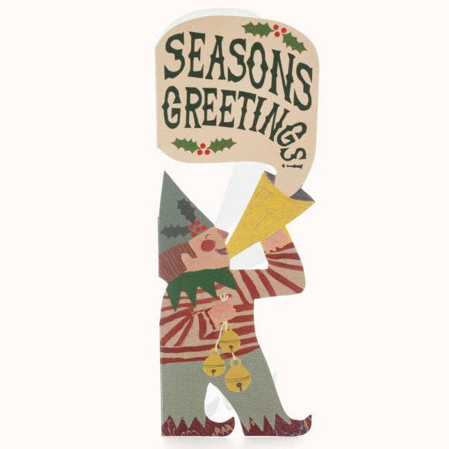Christmas Elf Boy Card