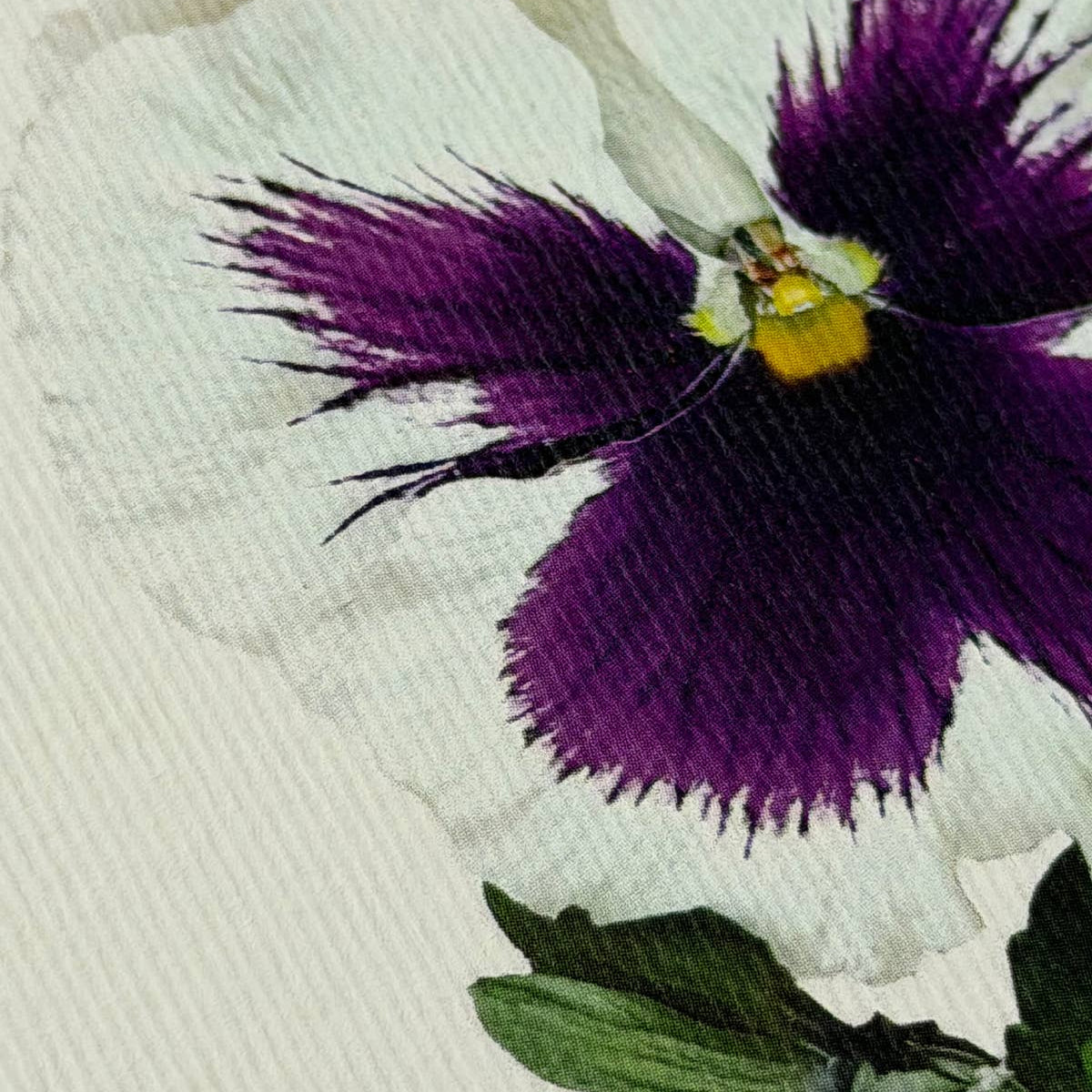 Pansy V Greeting Card