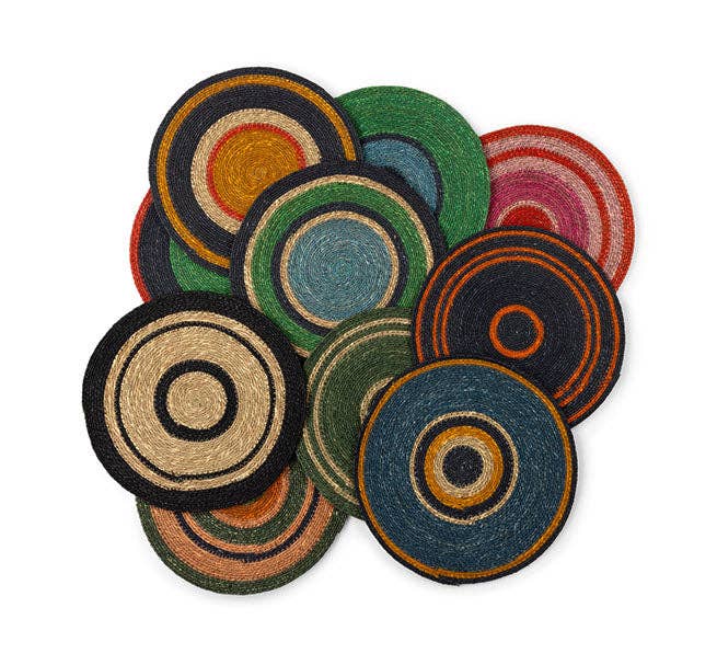 Seagrass Placemat - Pompadour / Midnight Blue: 4