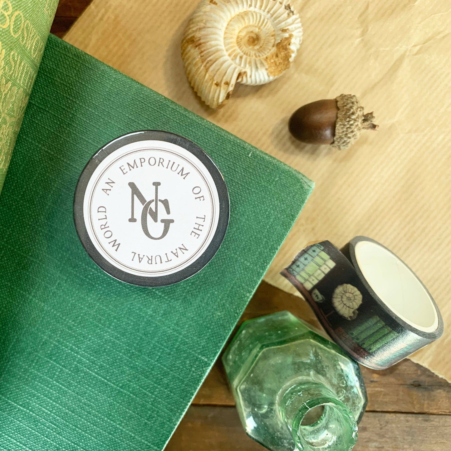 The Naturalist's Study Washi Tape