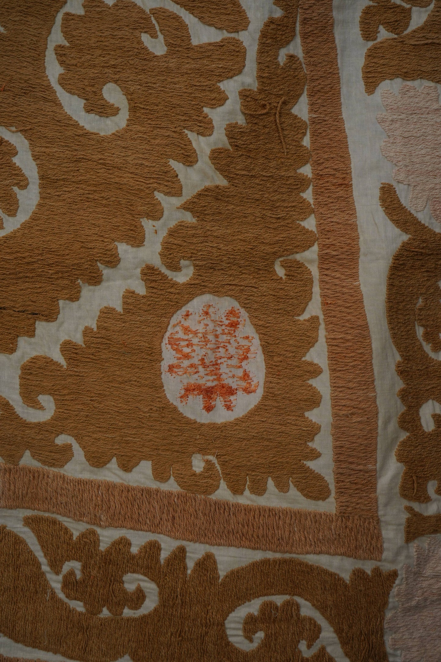 Handmade Vintage Suzani Throw - 130cm x 130cm