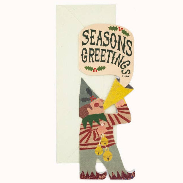 Christmas Elf Boy Card