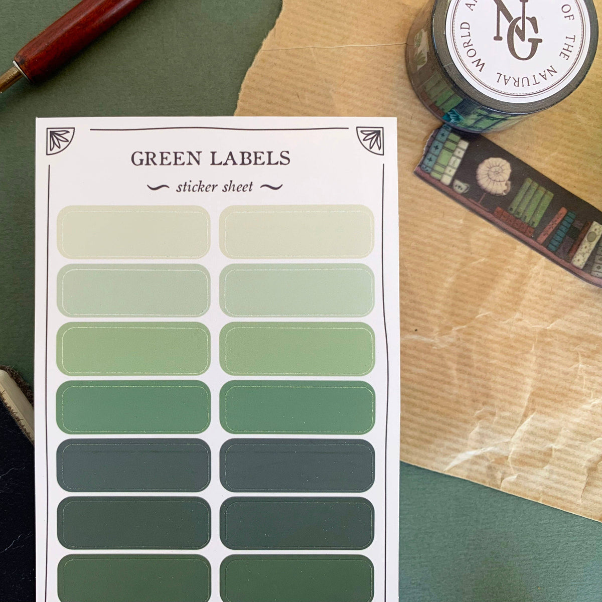 Green Label Sheet