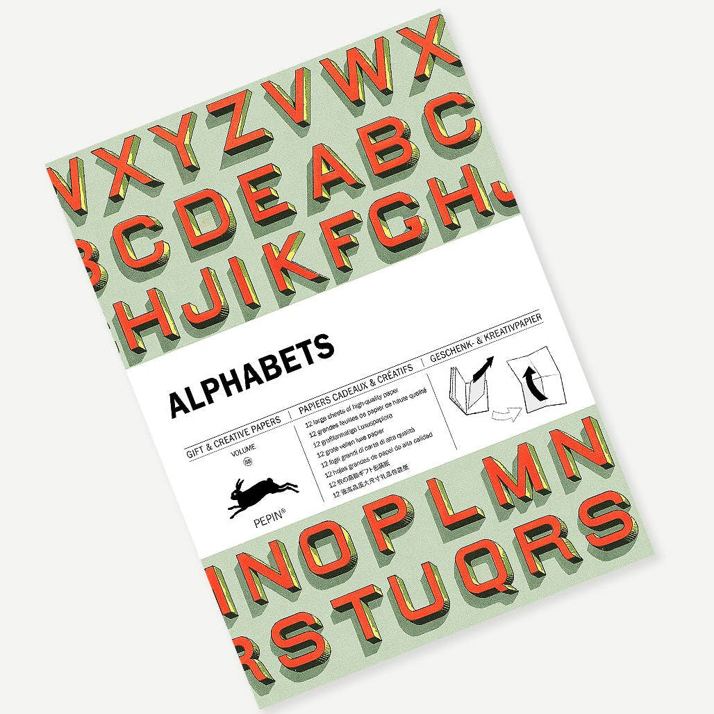 Alphabets Gift & Creative Paper Book Vol. 88