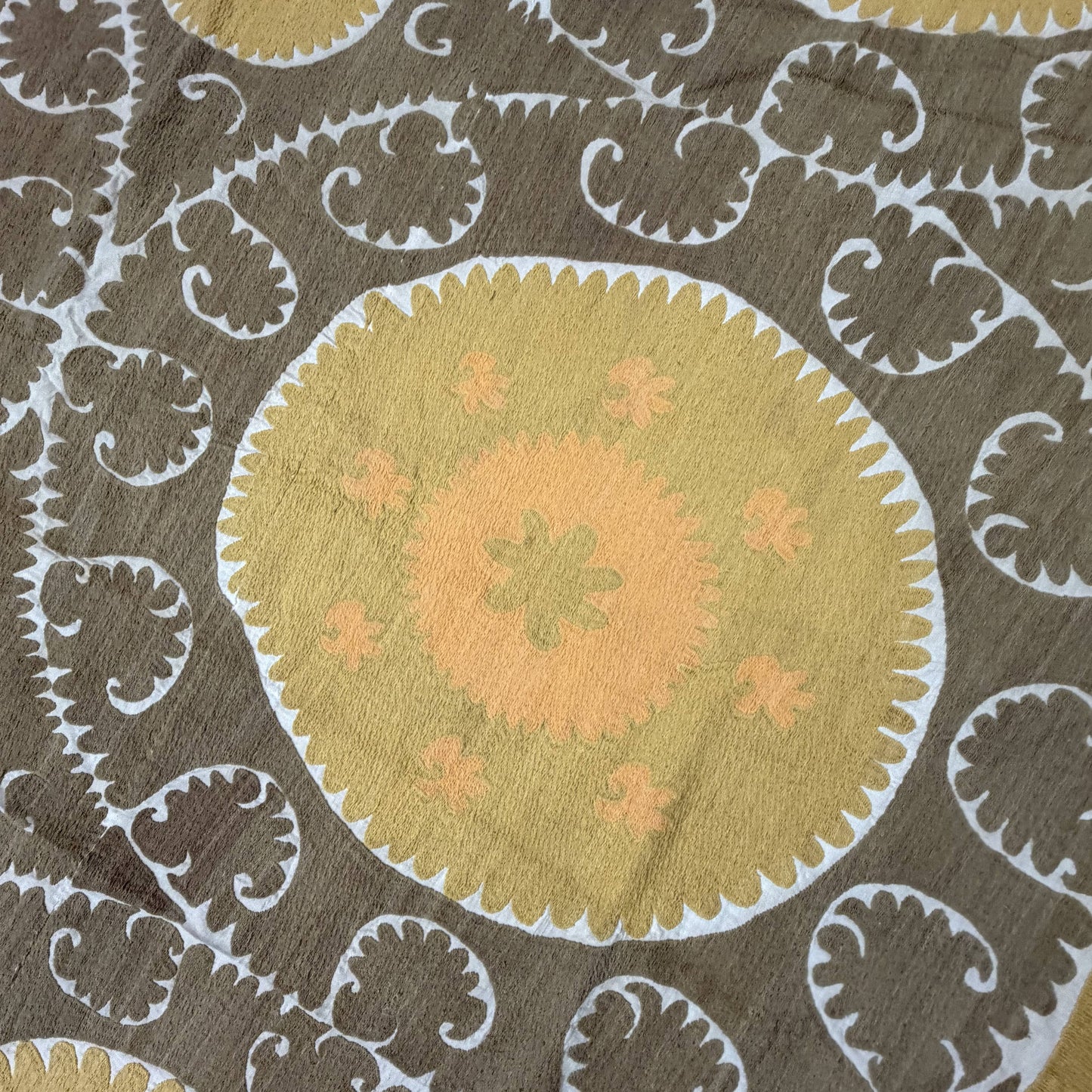 Handmade Vintage Suzani Throw - 230cm x 356cm