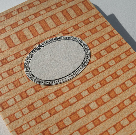 Hand Decorated Notebook - Marmalade Basket - Large