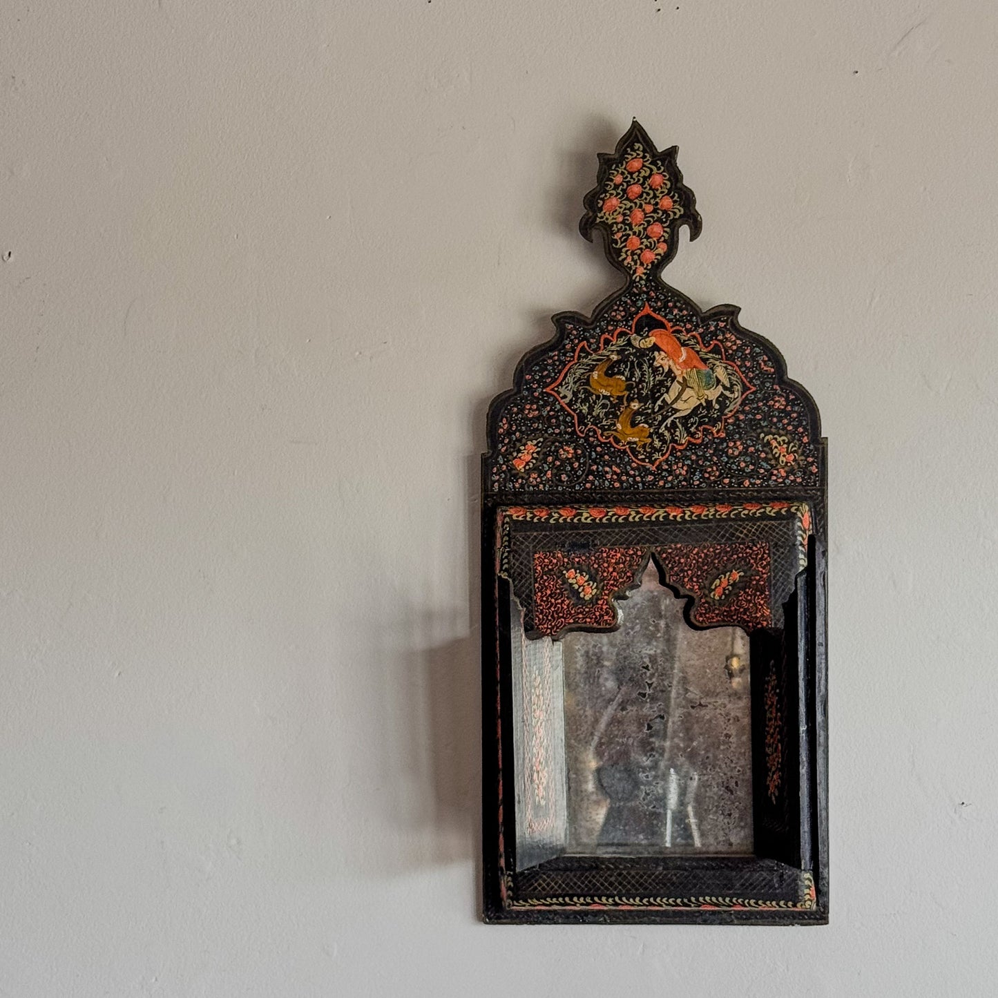 An Early 20th Century Indian Door Mirror