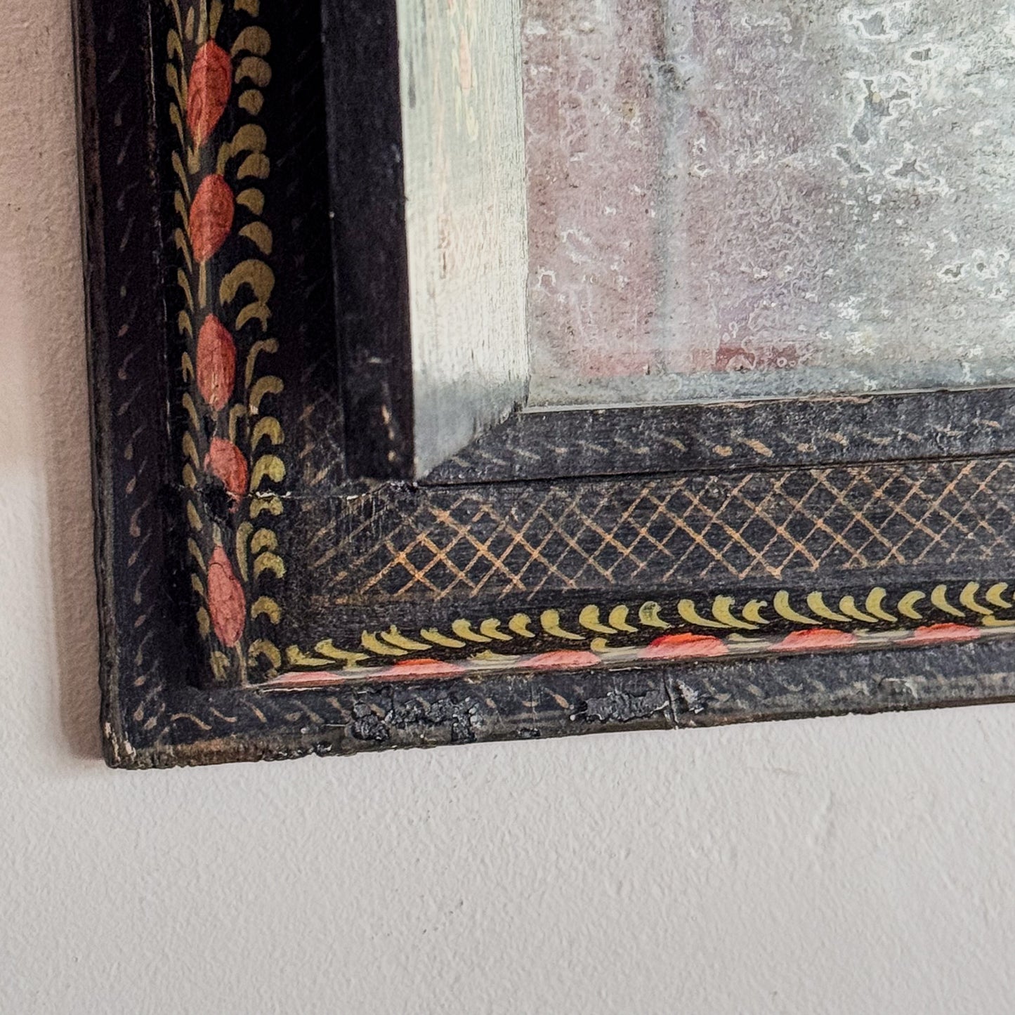 An Early 20th Century Indian Door Mirror