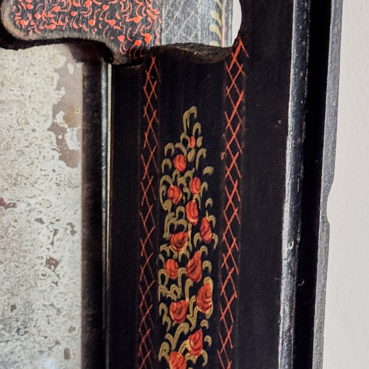 An Early 20th Century Indian Door Mirror