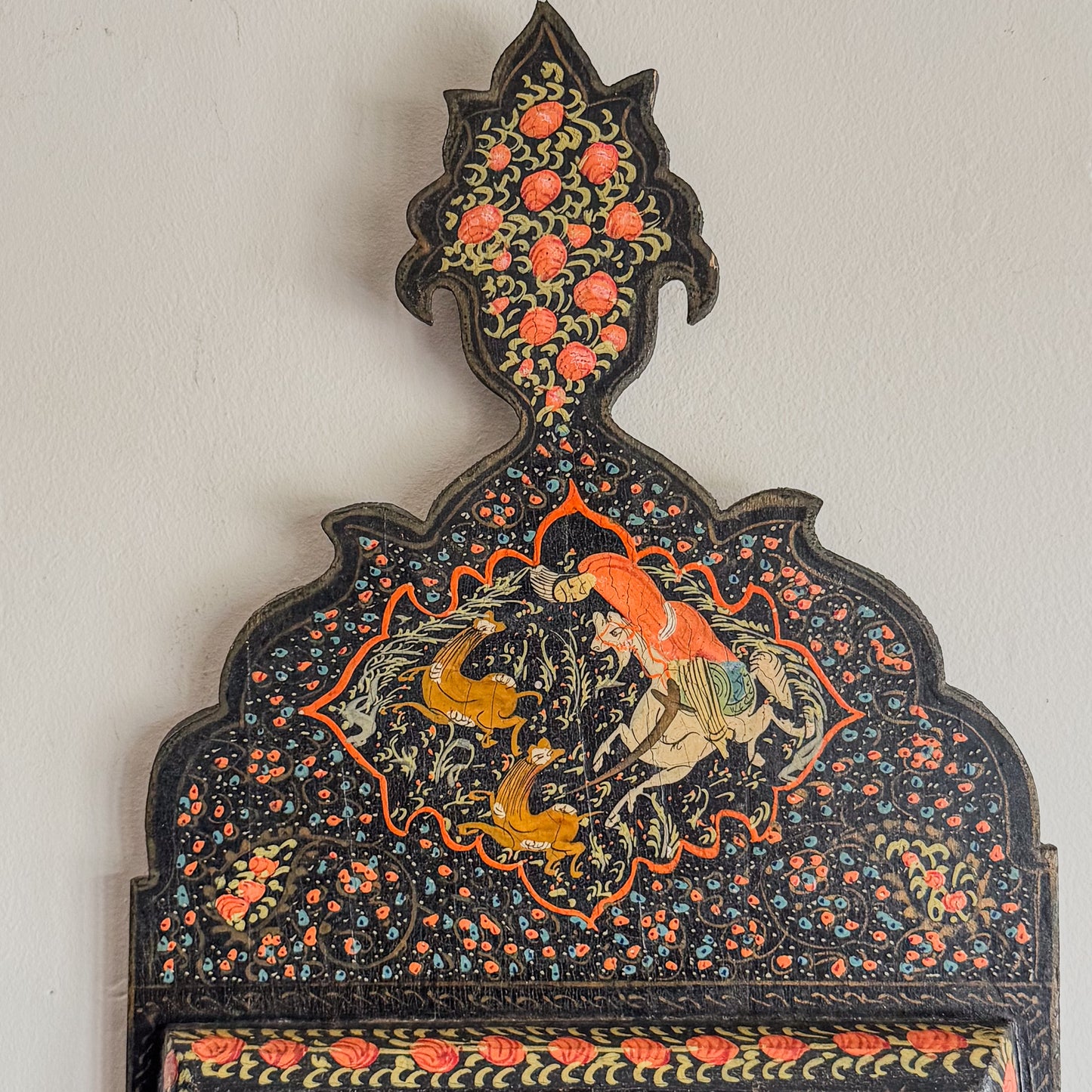 An Early 20th Century Indian Door Mirror