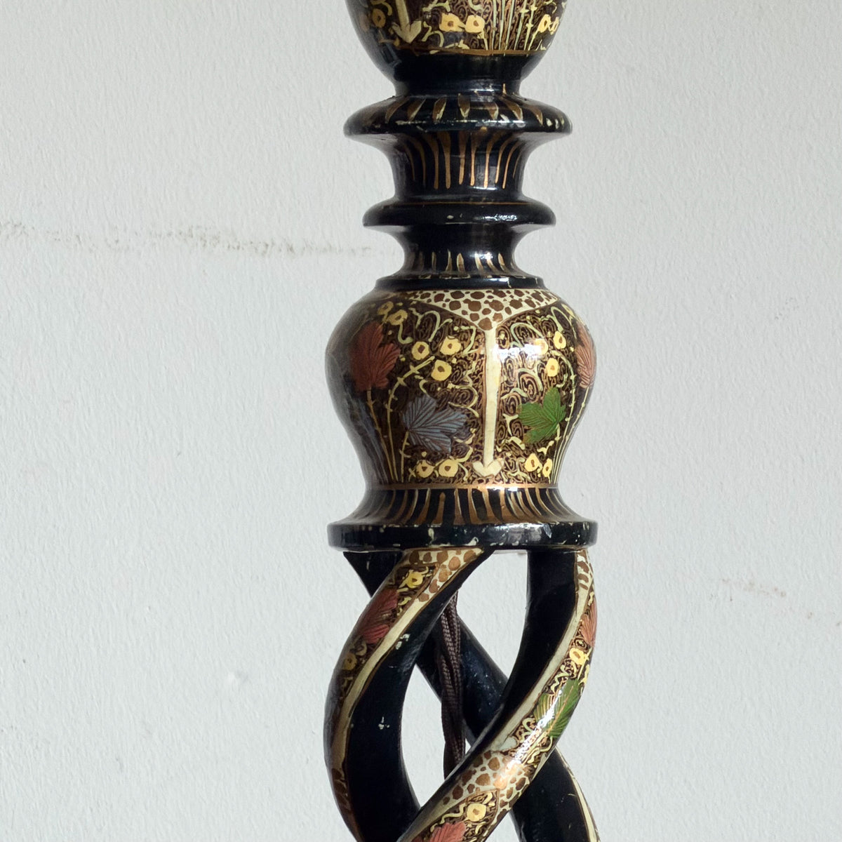 An Early 20th Century Kashmiri Twist Lamp