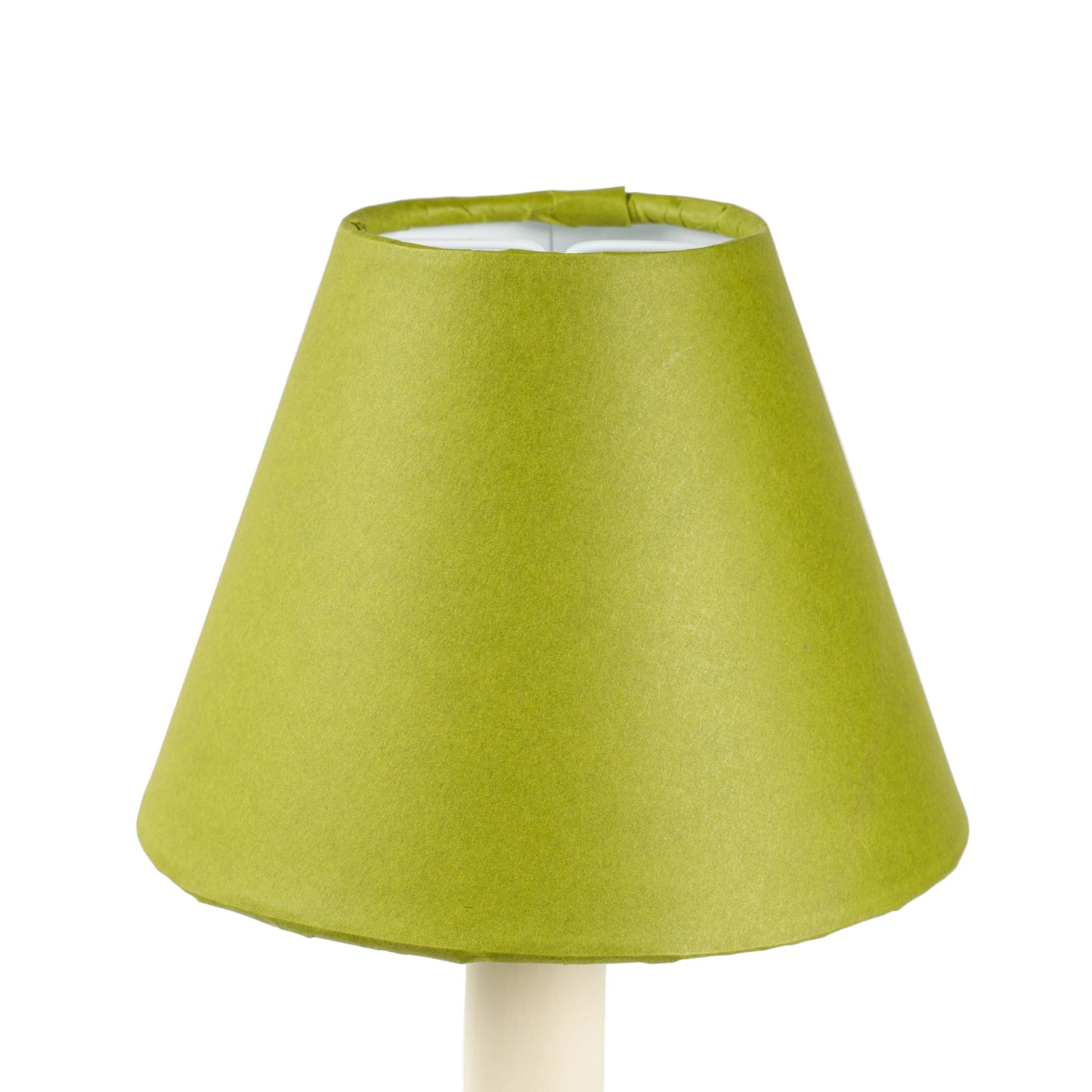 6” Olive Green Card Lampshade
