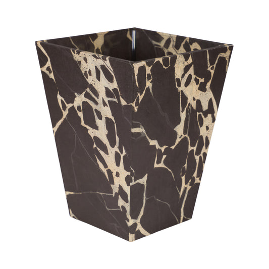 Waste Paper Bin - French Grand Antique Marble