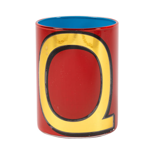 Alphabet Brush Pot - Q