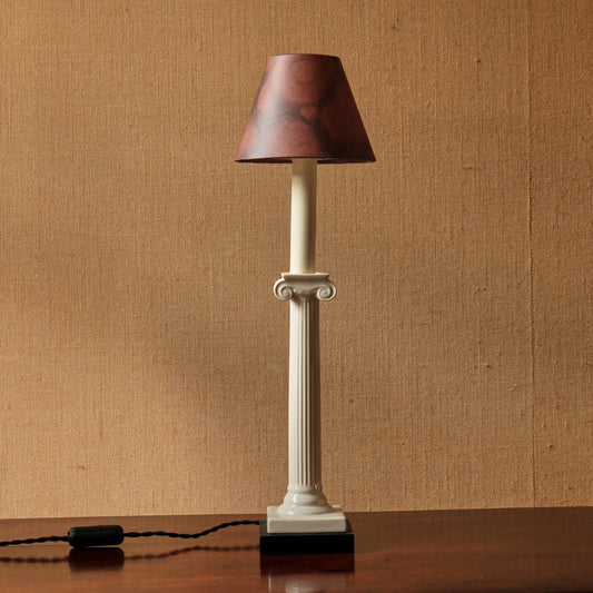 6” Rosso Verona Card Lampshade