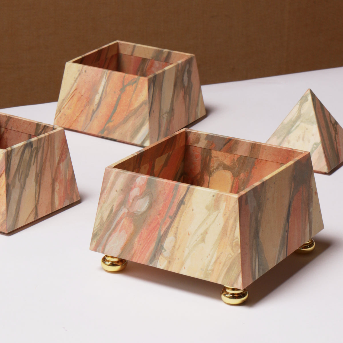 Obelisk Stacking Box - Norwegian Rose