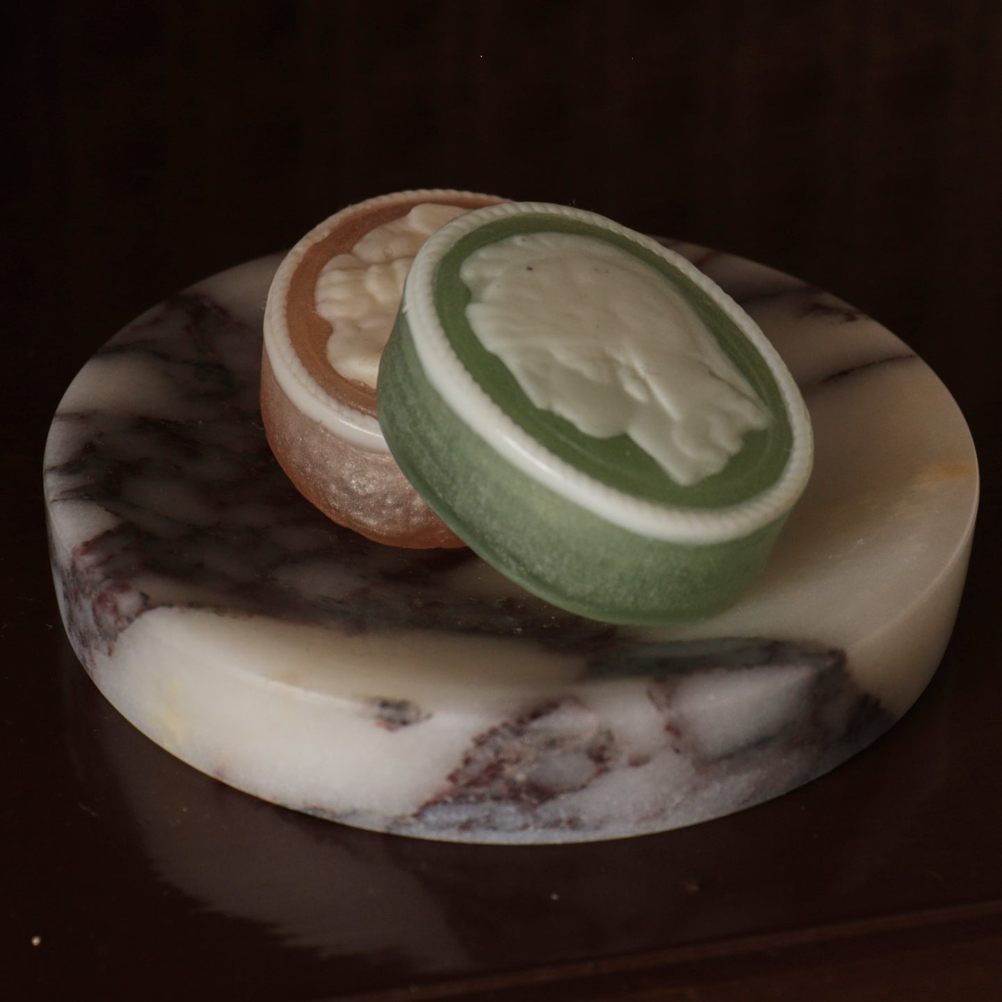 Marble Soap Dish  - Round