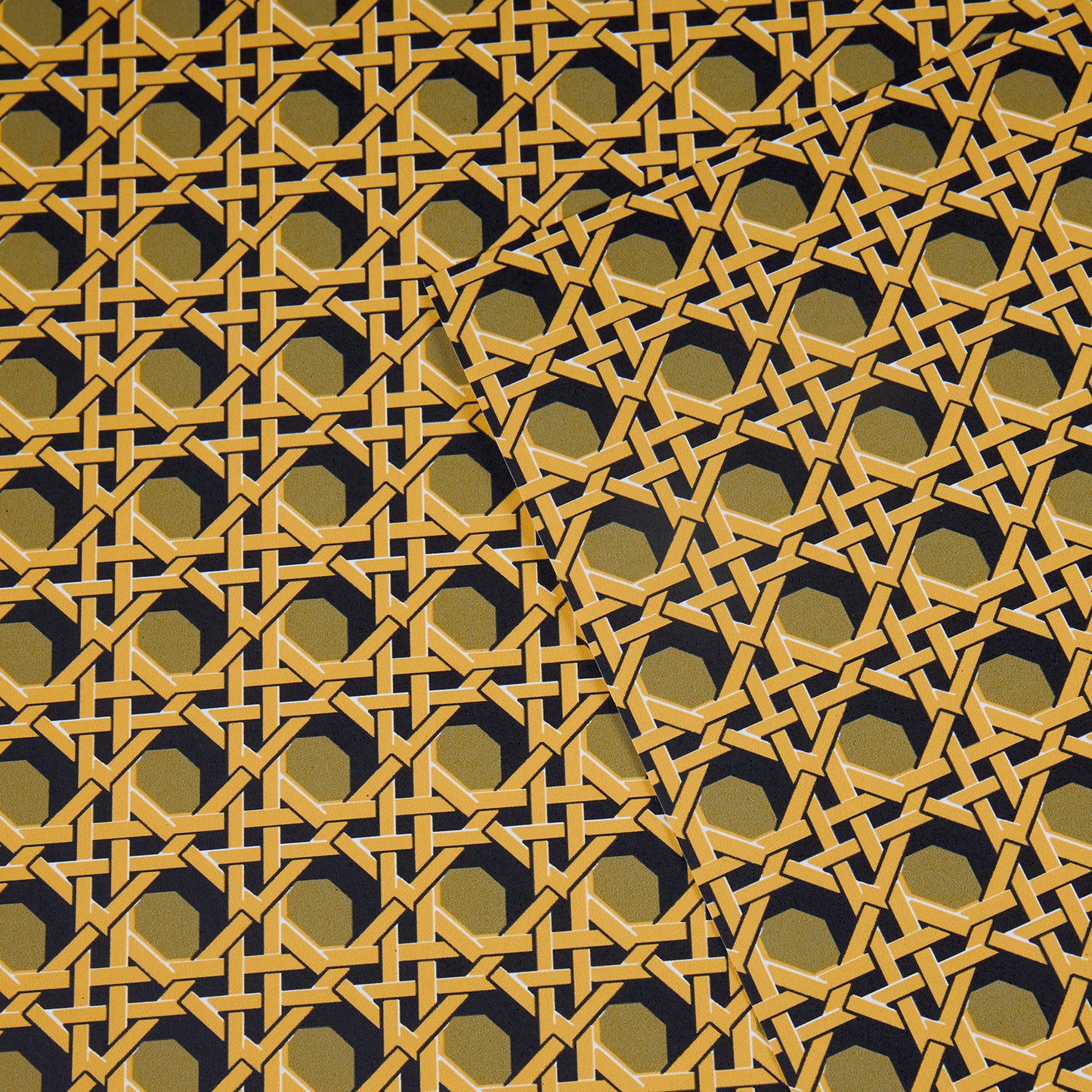 Regency Caning Wallpaper - Khaki