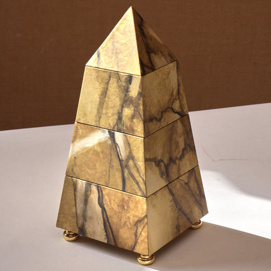 Obelisk Stacking Box - Sienna