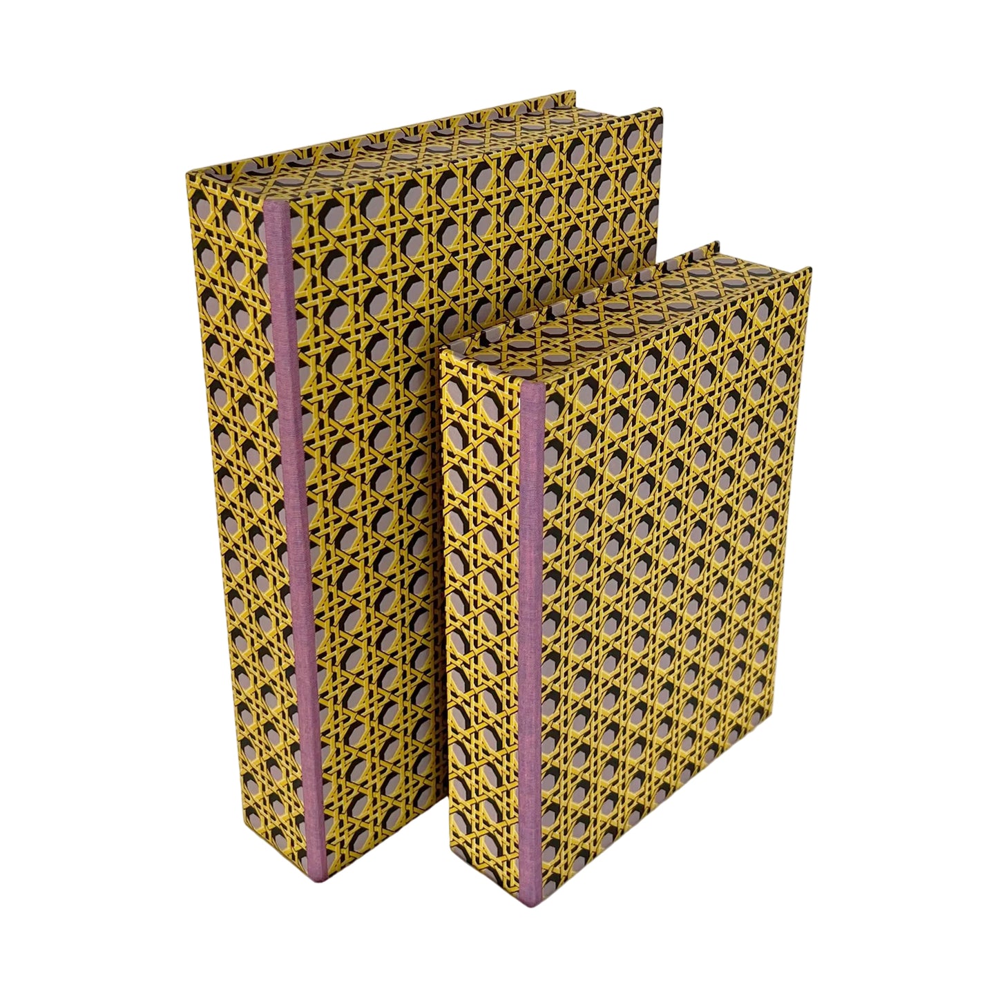A5 Boxfile - Regency Caning Lilac