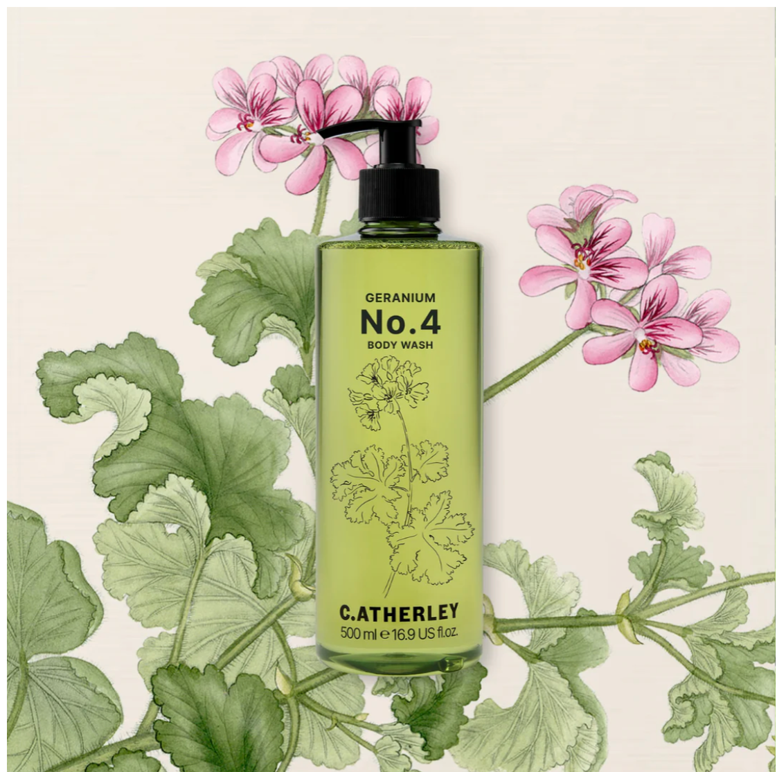 Geranium No. 4 Body Wash - 500ml