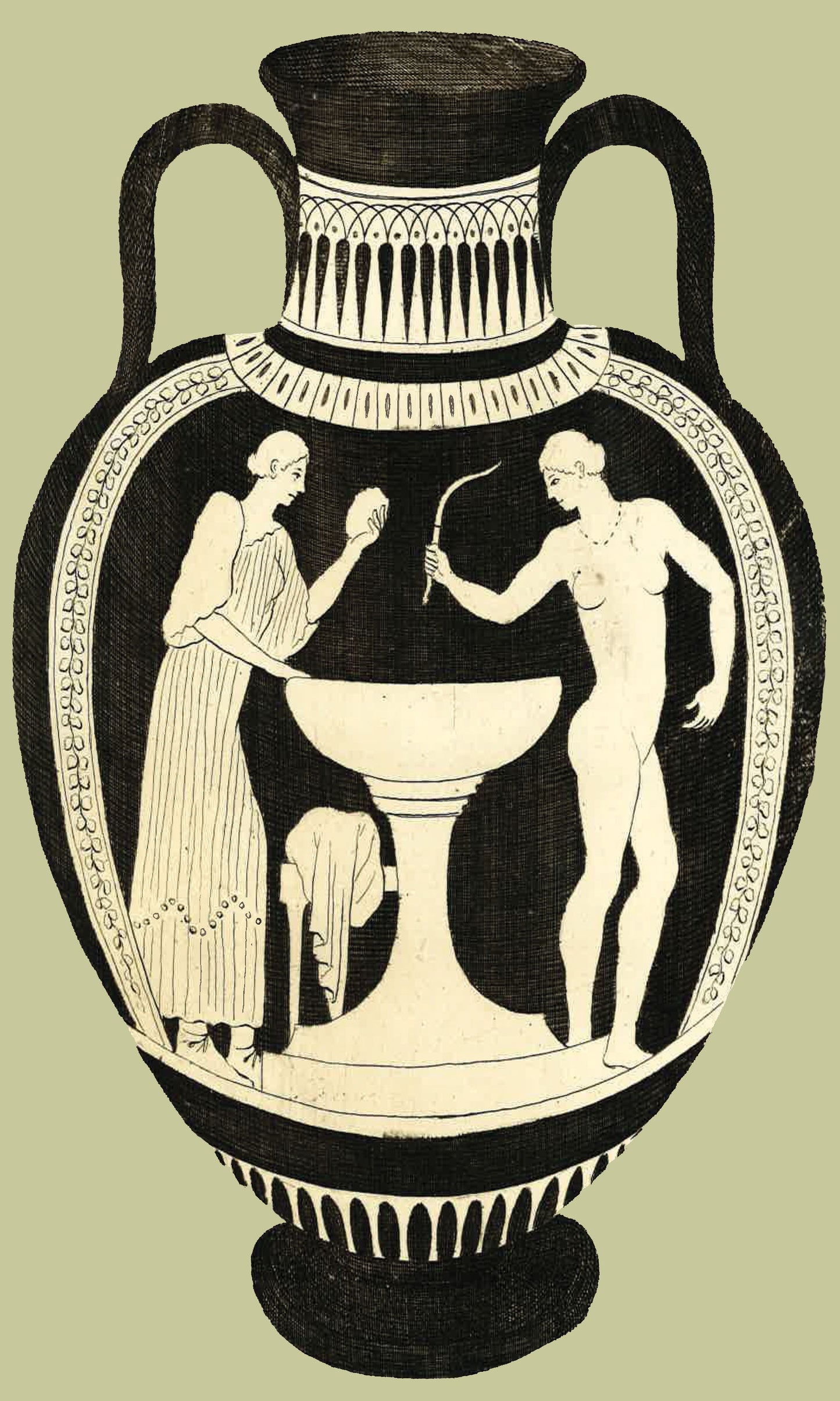 Greek Urn Print - Nectar V