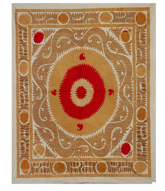 Vintage Suzani Throw - 127cm x 150cm