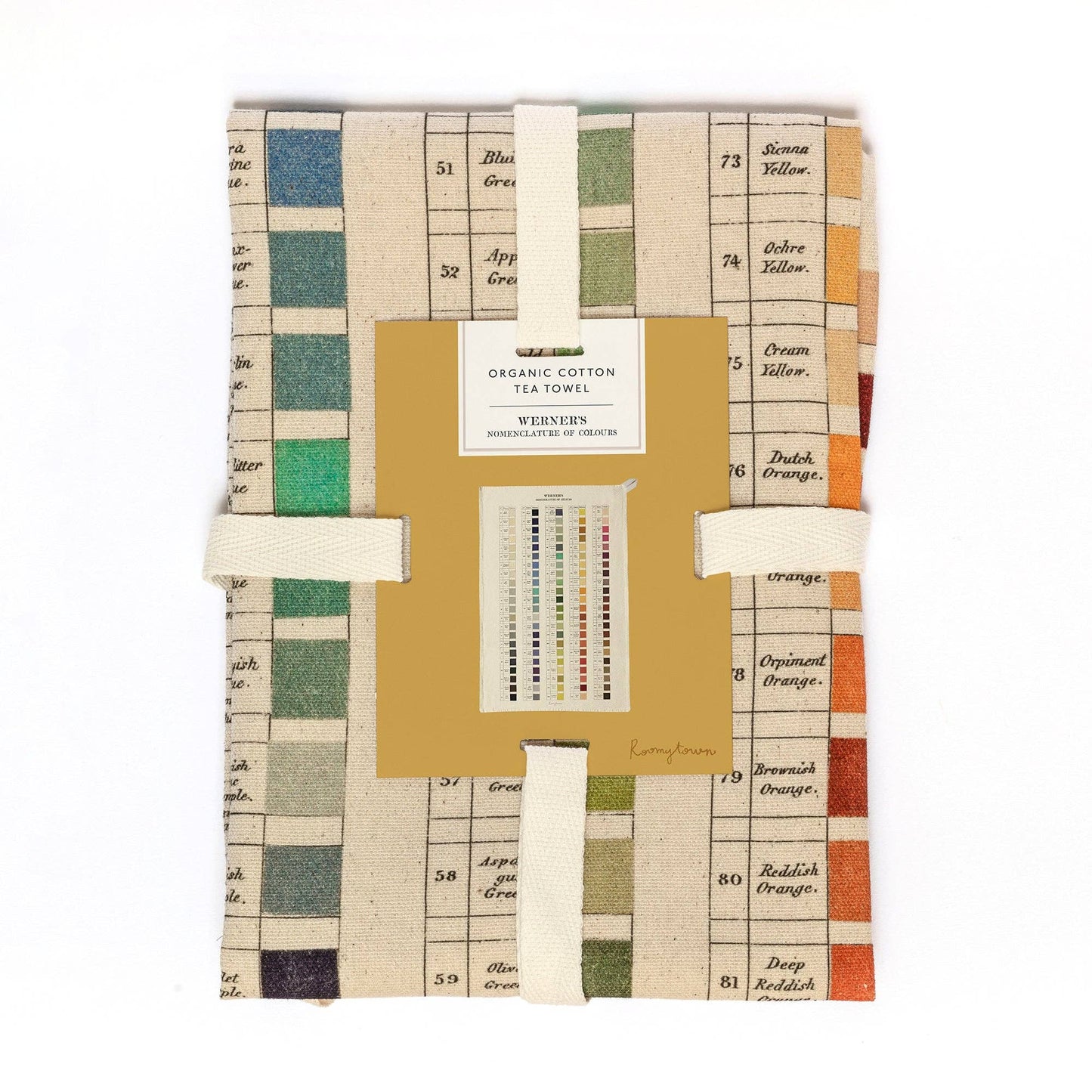 Werner's Nomenclature of Colours Tea Towel