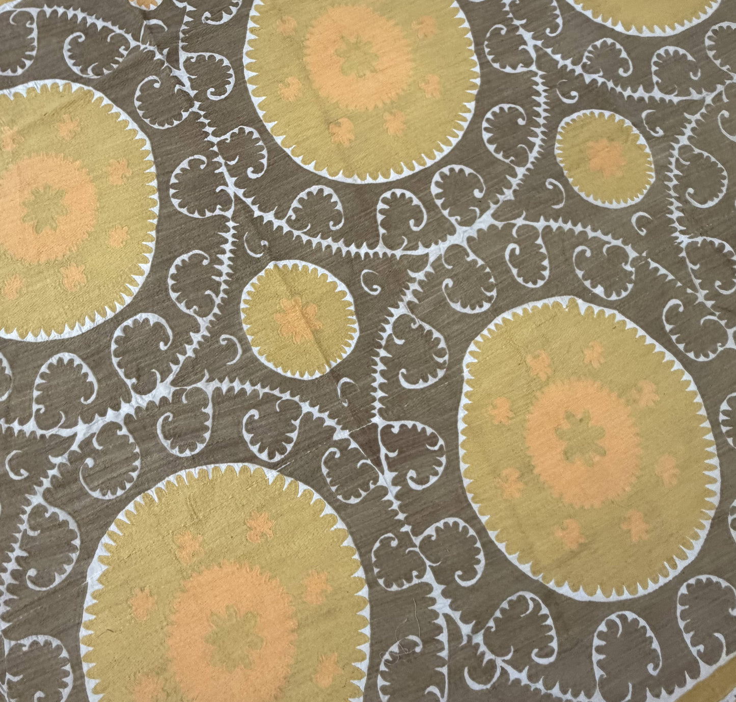 Handmade Vintage Suzani Throw - 230cm x 356cm