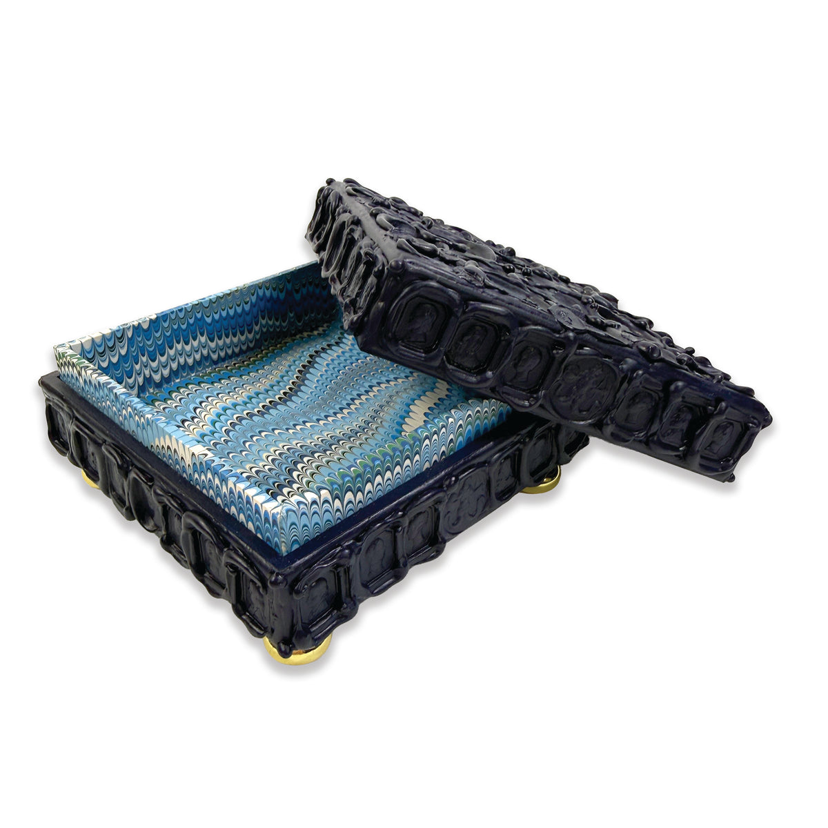 Wax Seal Stamp Box - Blue