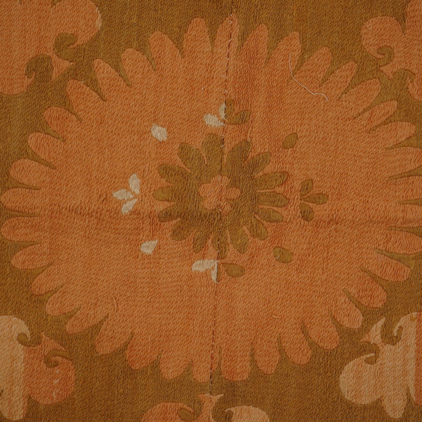 Handmade Vintage Suzani Throw - 132cm x 140cm