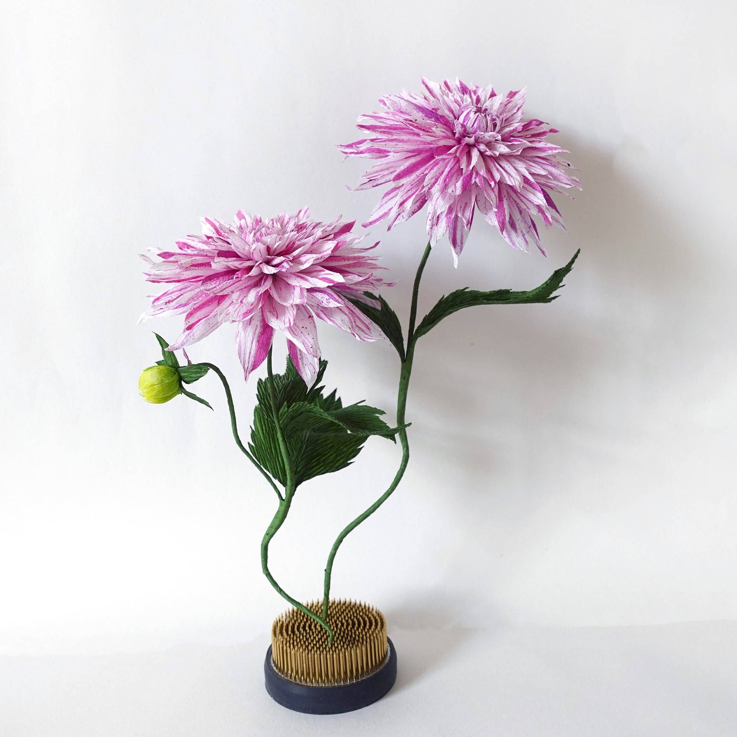 Make Your Own Crepe Paper Cafe Au Lait Twist Dahlia