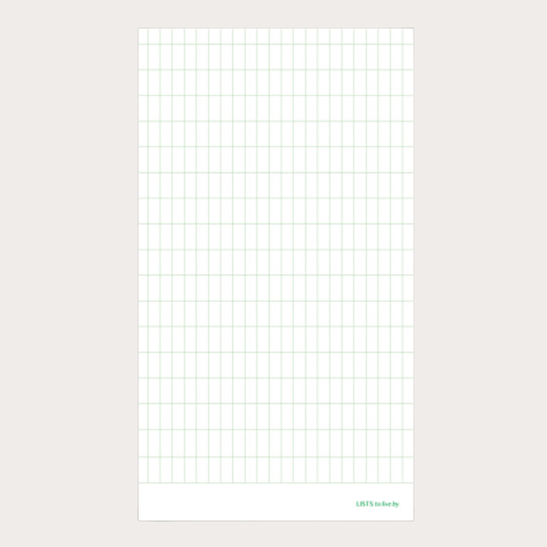 Paperian Lists To Live by 'Weekly' Memo Pad