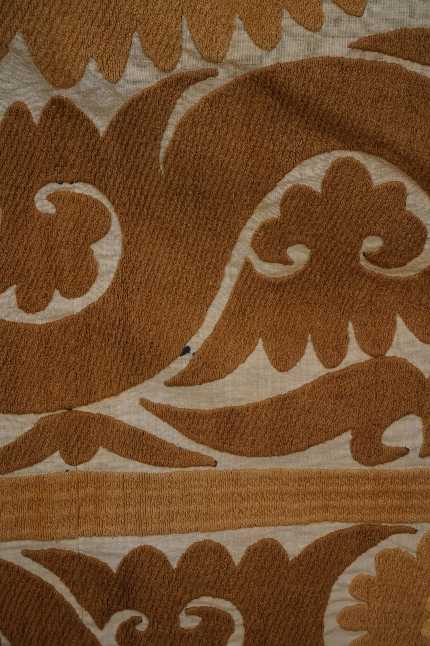 Handmade Vintage Suzani Throw - 138cm x 144cm